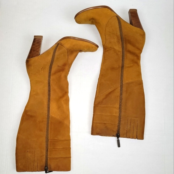 Seychelles Tan Heeled Boots - Picture 3 of 14